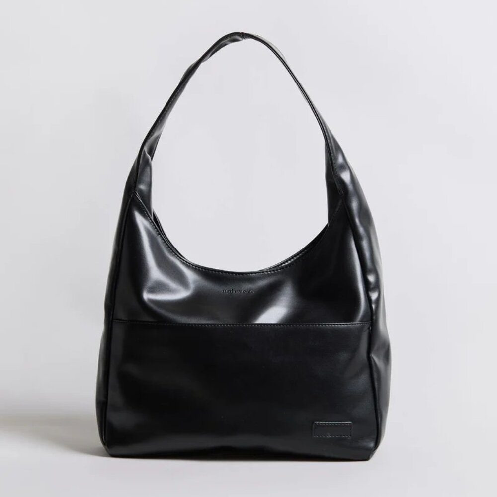 Noirvere Everyday BB Bag - Black - Vegan Leather - W33 X H23 X D12 CM NWOT